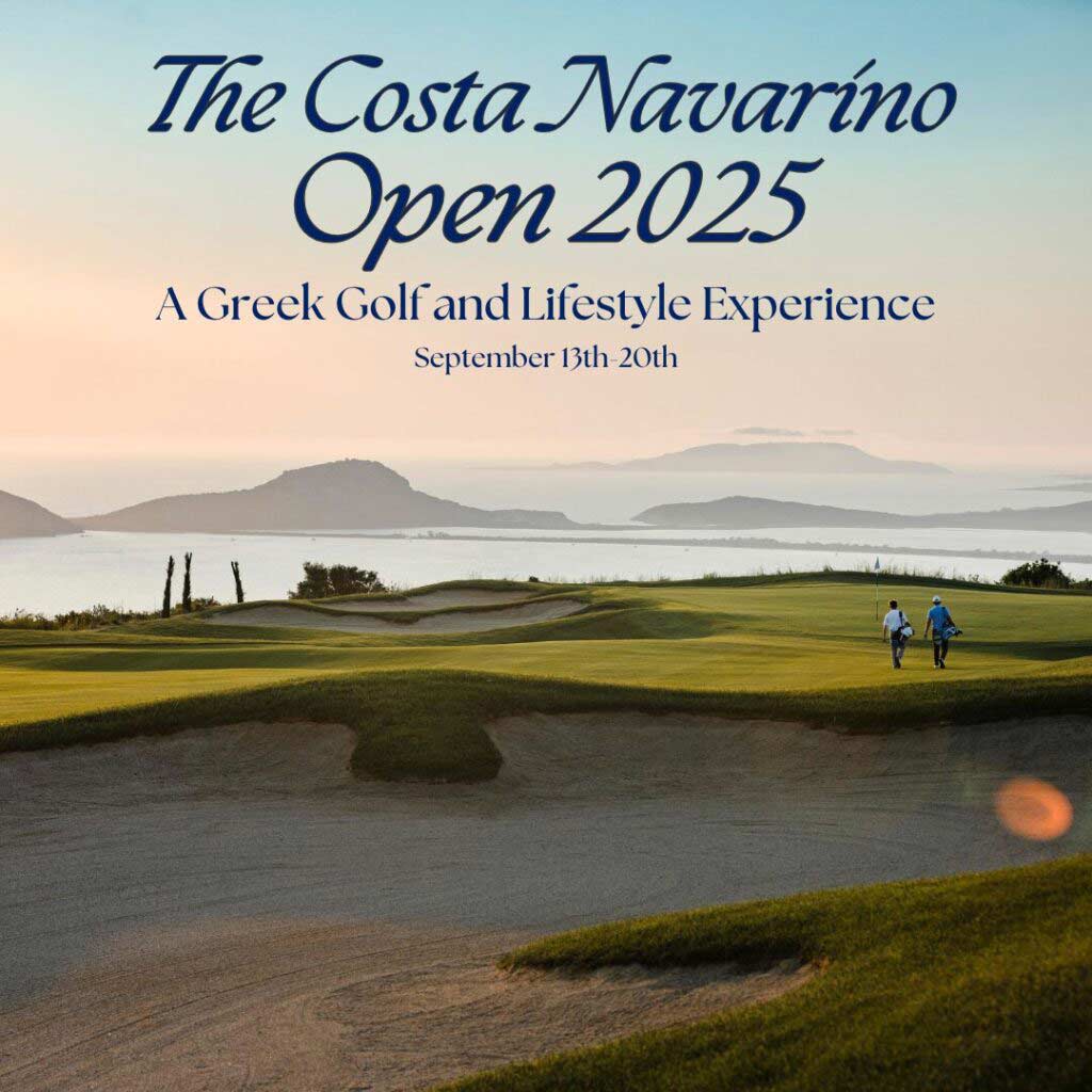 Golf with us in Costa Navarino Greece