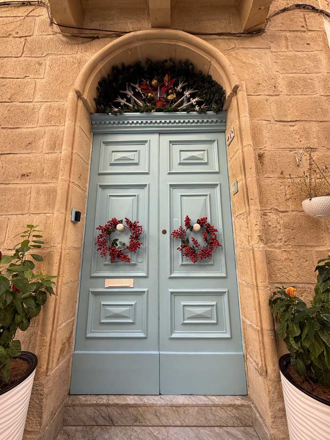 Colorful doors of Mdina