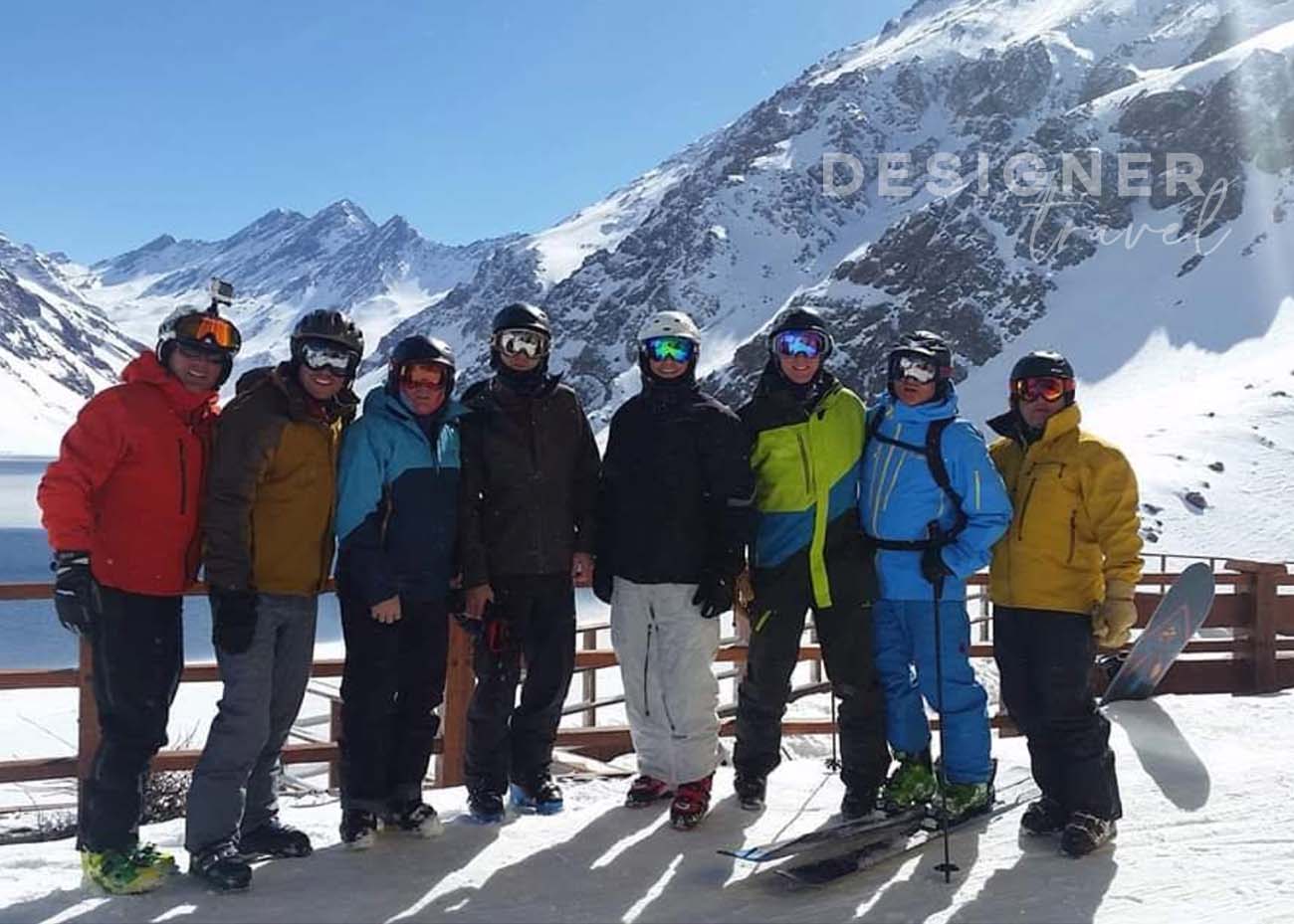 family ski vacation in Chili